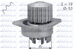 DOLZ C113 POMPE A EAU PEUGEOT 301, 308, CITROËN C3, C4