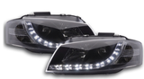 PH1041 PHARES DAYLIGHT À LED AVEC LOOK FEUX DE JOUR AUDI A3 8P/8PA AN. 03-07 NOIR