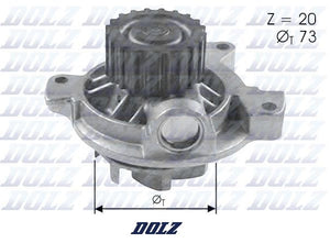 DOLZ A280 POMPE A EAU VW TRANSPORTER IV, LT 28-46, CRAFTER