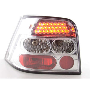 PH1050 LED FEUX ARRIÈRES POUR VW GOLF 4 (TYPE 1J) AN 98-02, CHROME